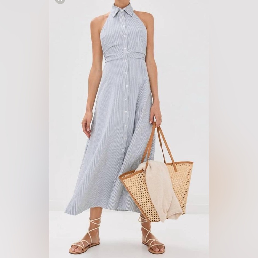 Veronica Beard Mackey Seersucker Dress